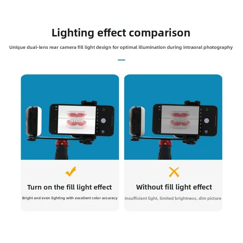 Dental Photography Light, Blue - Teeth Whitening Vape recension och pris