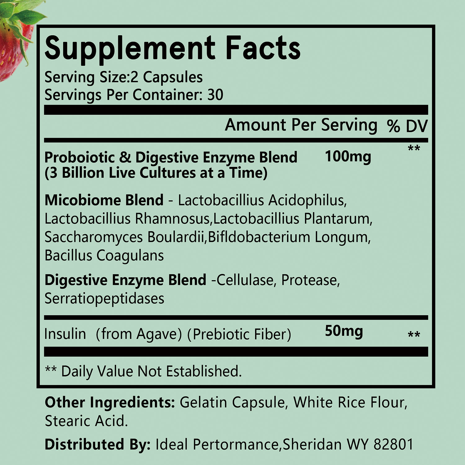 Advanced Oral Probiotics - Fre - Teeth Whitening Enzymes recension och pris
