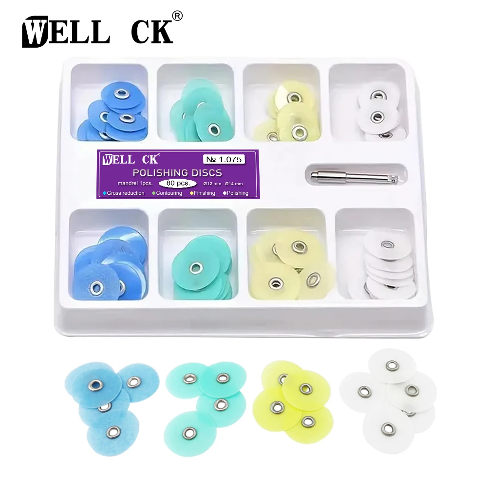 WELLCK Dental Polishing Discs  - Teeth Whitening Kit Professional recension och pris