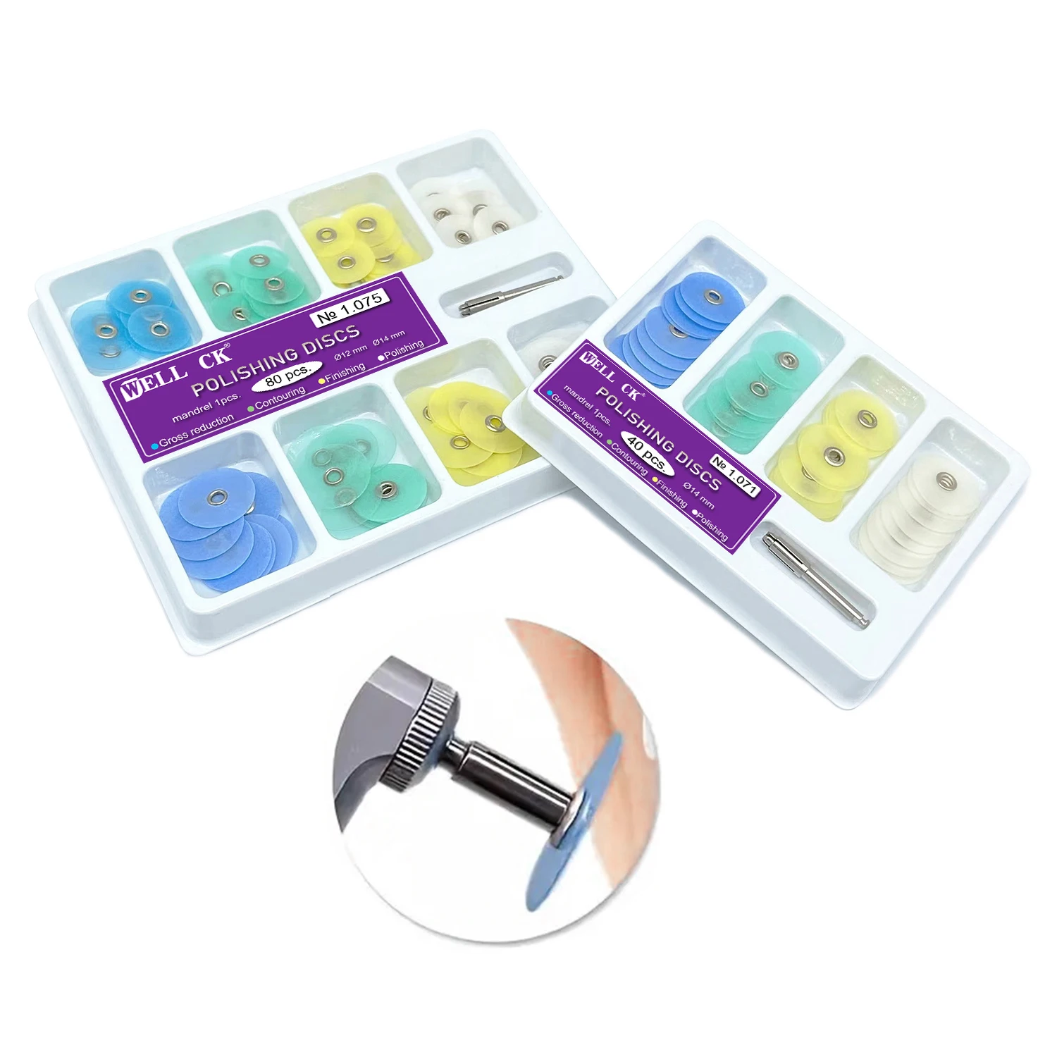 WELLCK Dental Polishing Discs  - Teeth Whitening Kit Professional recension och pris