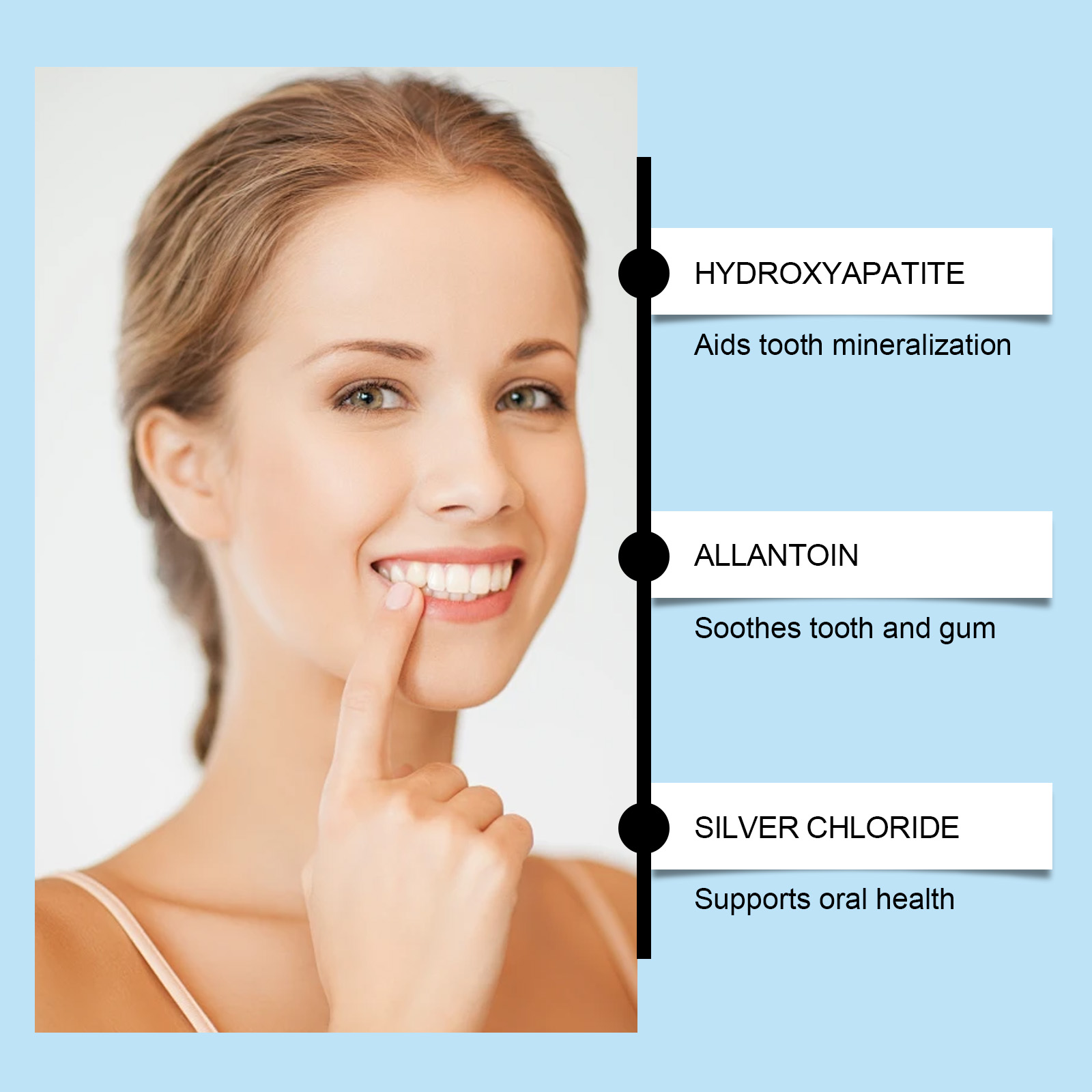 Tooth Care Liquid Hydroxyapati - Teeth Whitening Effective recension och pris