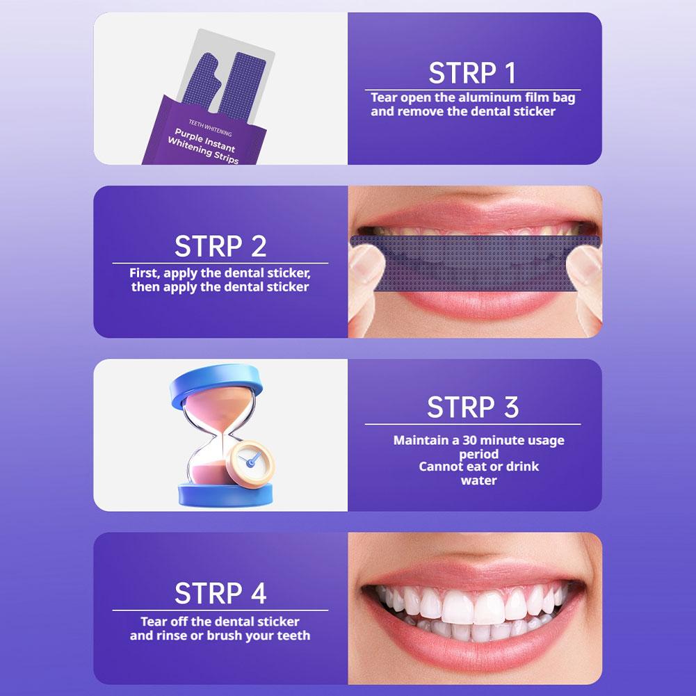 V34 Teeth Whitening Strips - E - Teeth Whitening Vape recension och pris