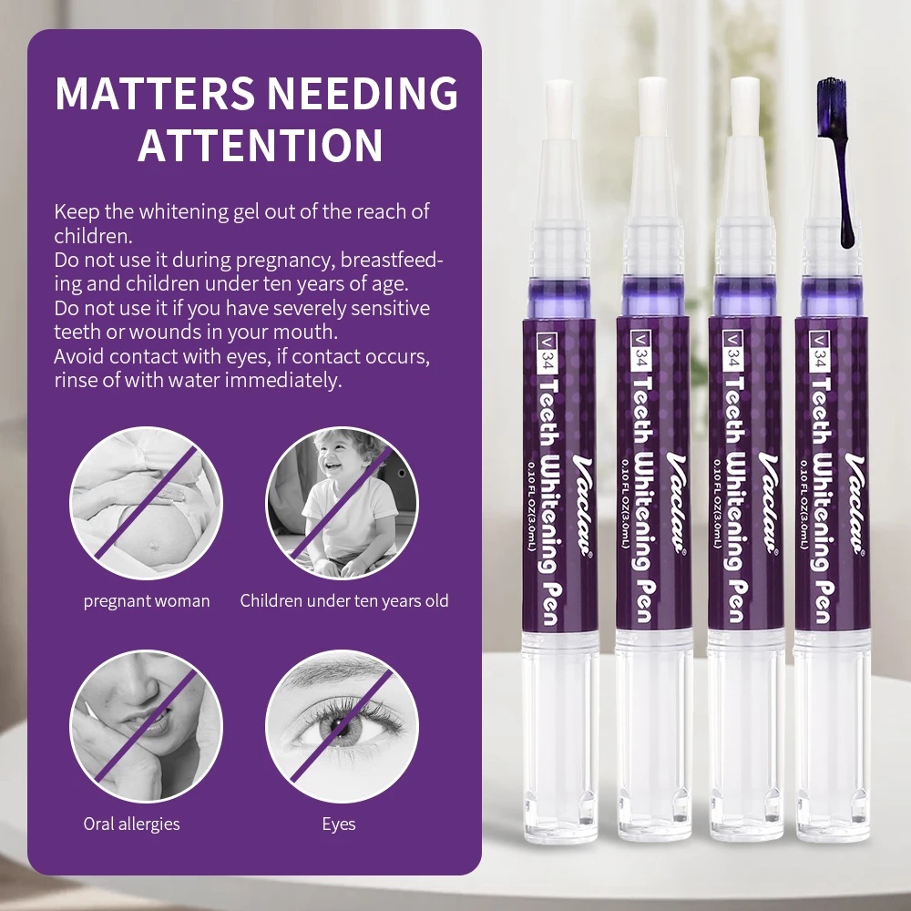Vaclav V34 Purple teeth whiten - Teeth Whitening Singapore recension och pris