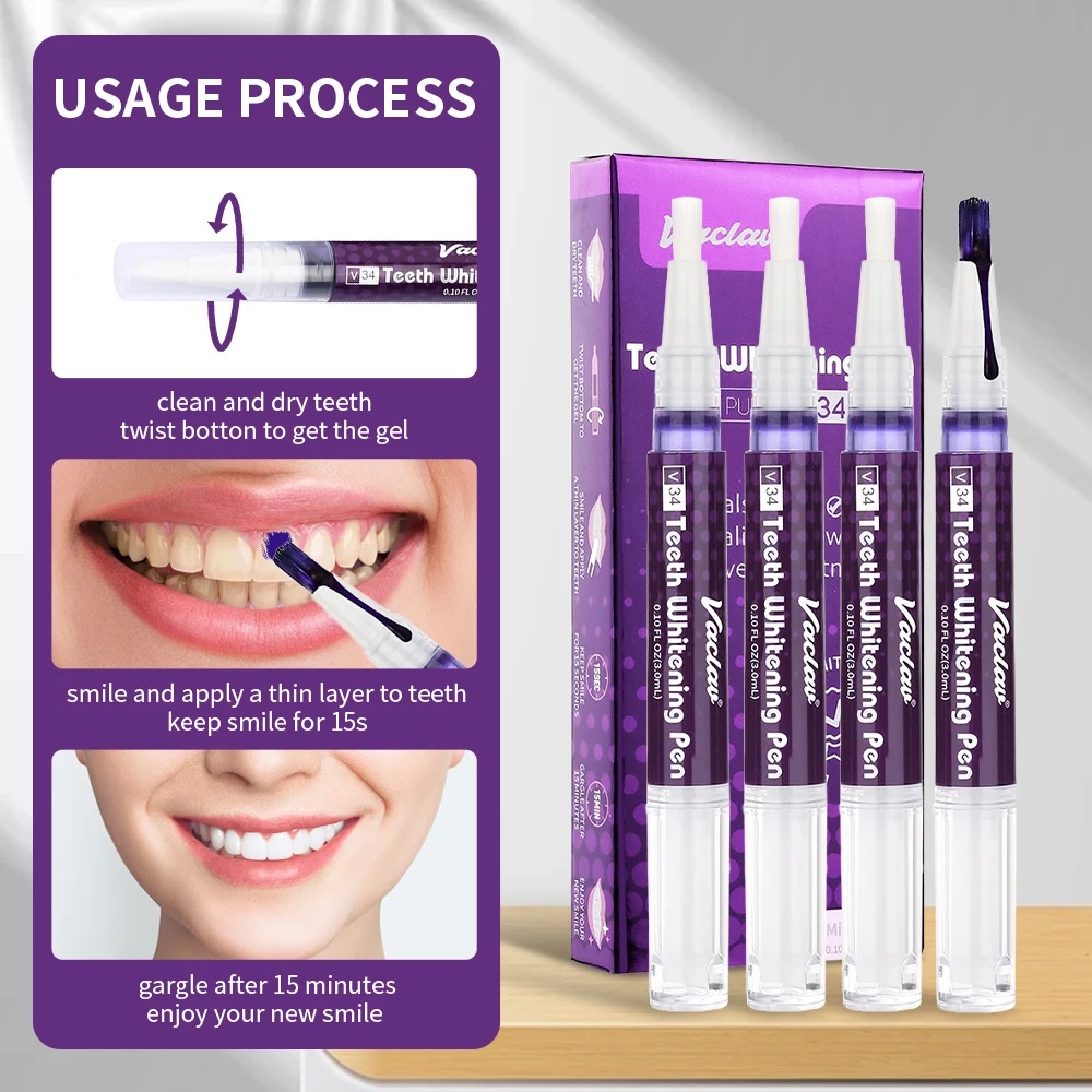 Vaclav V34 Purple teeth whiten - Teeth Whitening Singapore recension och pris