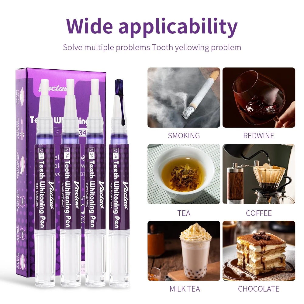 Vaclav V34 Purple teeth whiten - Teeth Whitening Singapore recension och pris